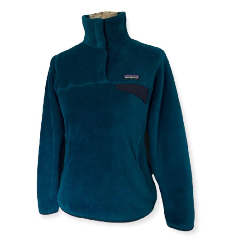 Patagonia Re Tool Snap T Fleece Pullover Teal